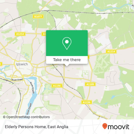 Elderly Persons Home map