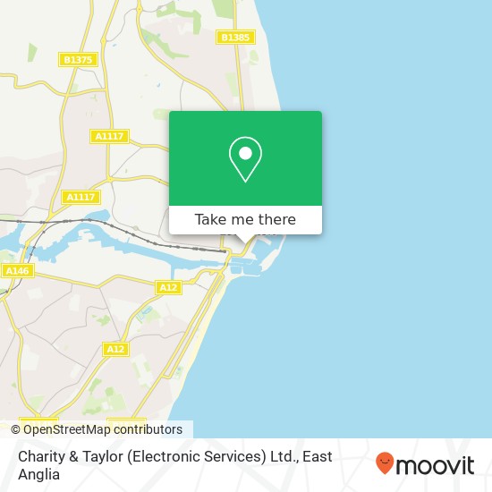 Charity & Taylor (Electronic Services) Ltd. map