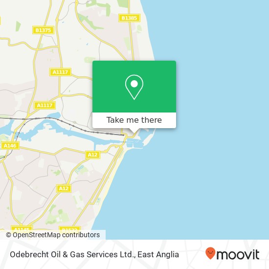 Odebrecht Oil & Gas Services Ltd. map