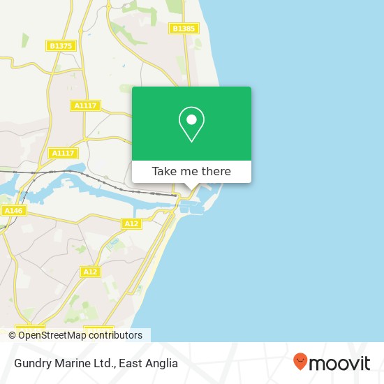 Gundry Marine Ltd. map