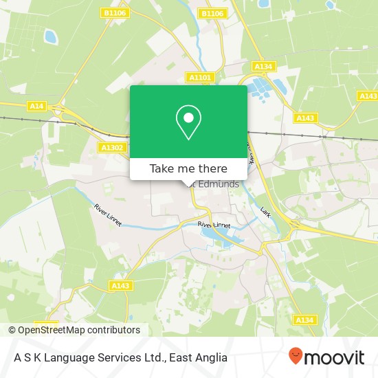 A S K Language Services Ltd. map