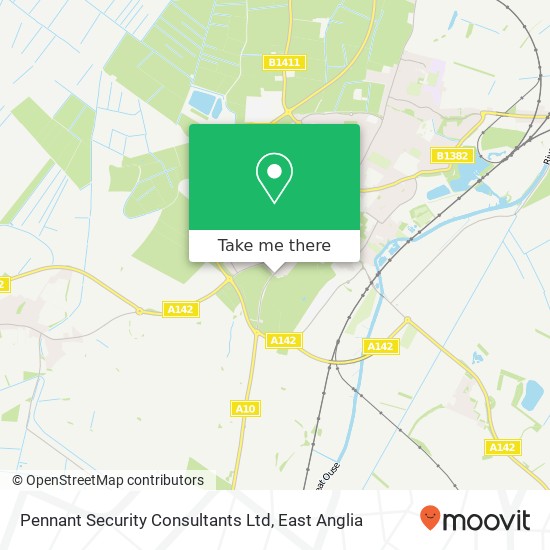 Pennant Security Consultants Ltd map