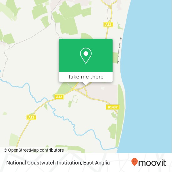 National Coastwatch Institution map