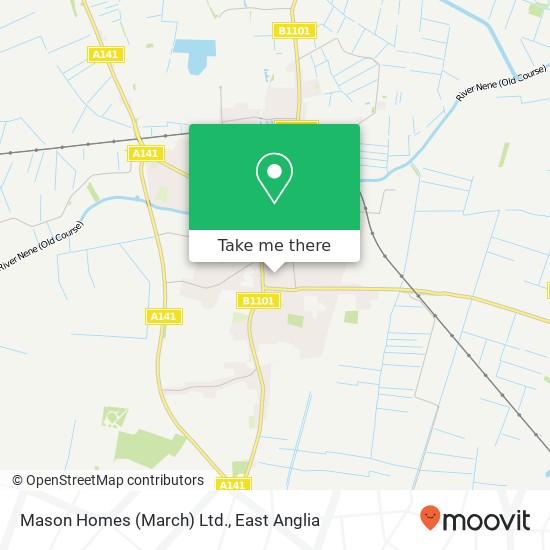 Mason Homes (March) Ltd. map