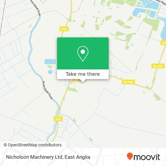 Nicholson Machinery Ltd map