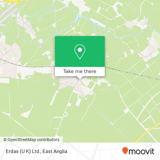 Erdas (U K) Ltd. map