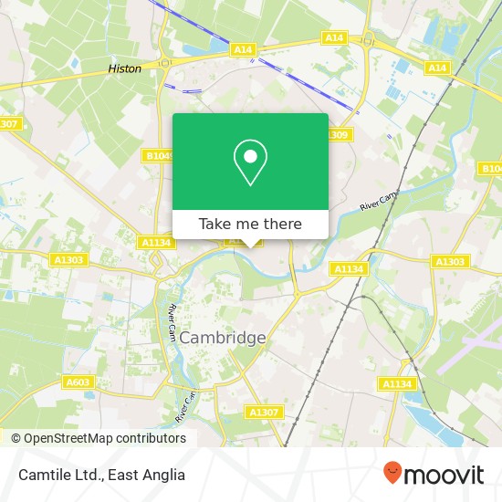 Camtile Ltd. map
