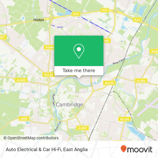 Auto Electrical & Car Hi-Fi map