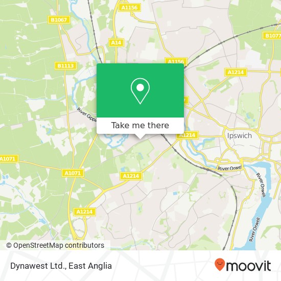 Dynawest Ltd. map