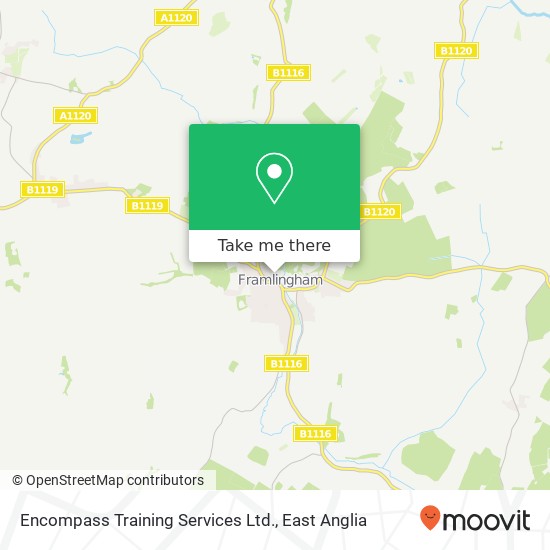 Encompass Training Services Ltd. map