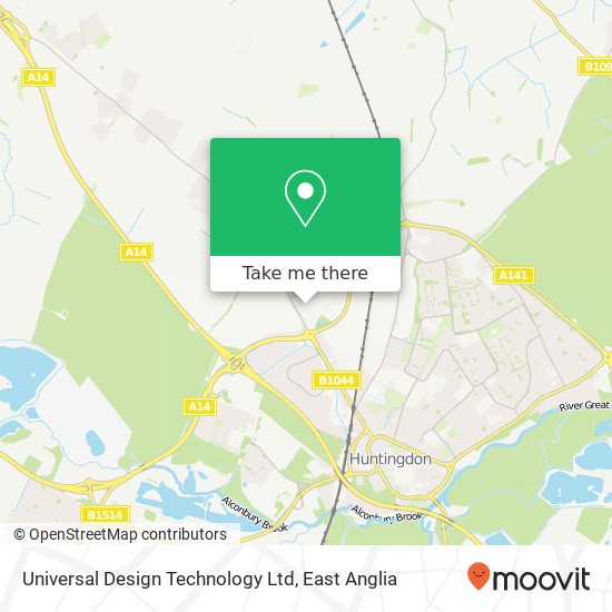 Universal Design Technology Ltd map
