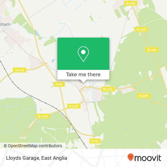 Lloyds Garage map