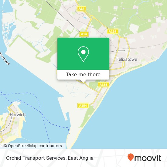 Orchid Transport Services map
