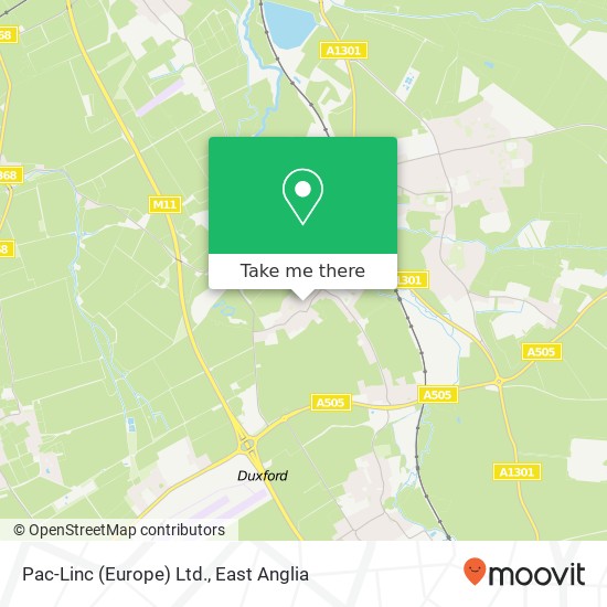 Pac-Linc (Europe) Ltd. map