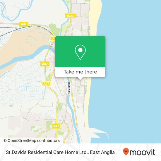 St.Davids Residential Care Home Ltd. map