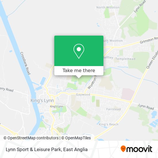 Lynn Sport & Leisure Park map
