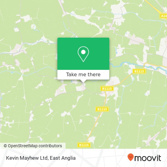 Kevin Mayhew Ltd map