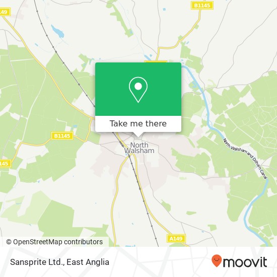 Sansprite Ltd. map