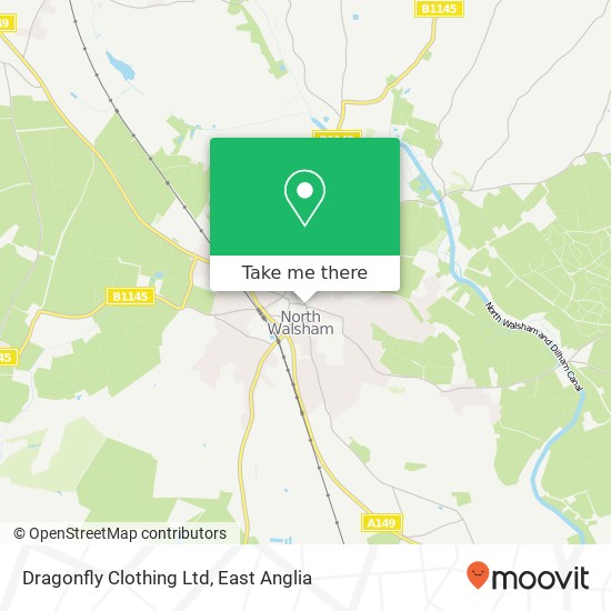 Dragonfly Clothing Ltd map