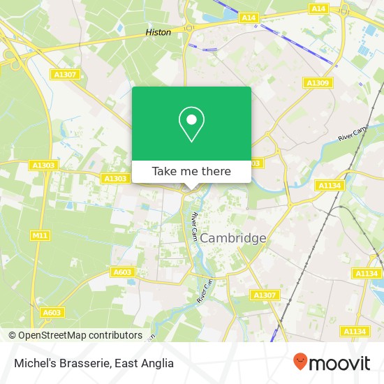 Michel's Brasserie map