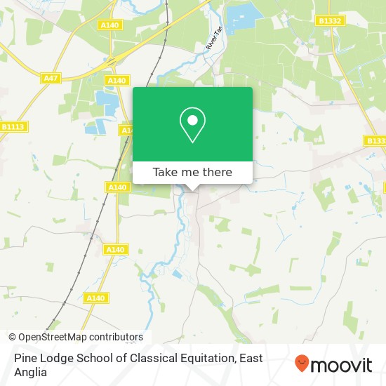 Pine Lodge School of Classical Equitation map