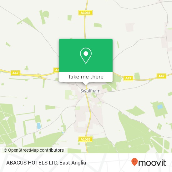 ABACUS HOTELS LTD map
