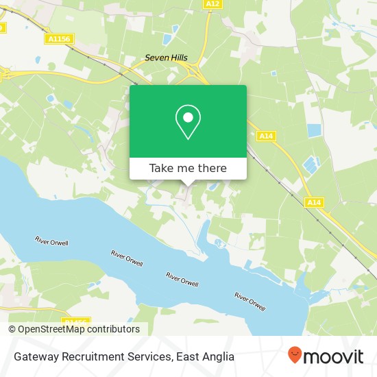 Gateway Recruitment Services map