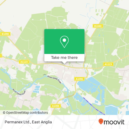 Permanex Ltd. map