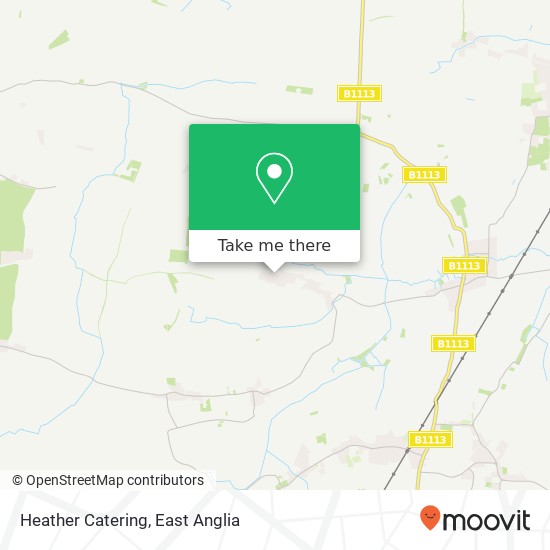 Heather Catering map