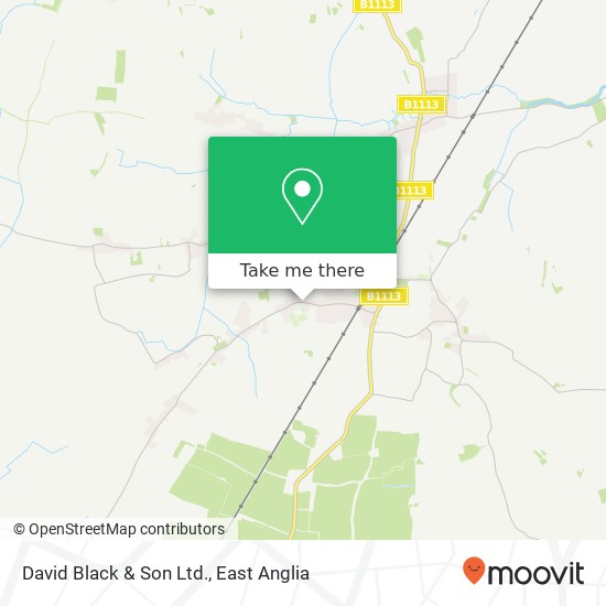 David Black & Son Ltd. map