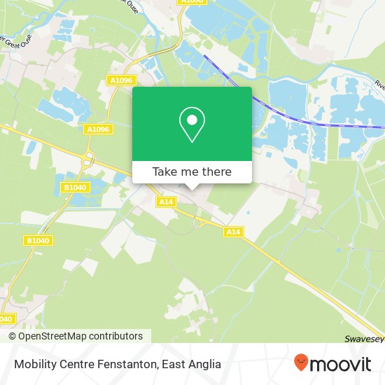 Mobility Centre Fenstanton map