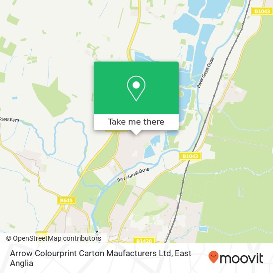 Arrow Colourprint Carton Maufacturers Ltd map