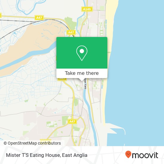 Mister T'S Eating House map