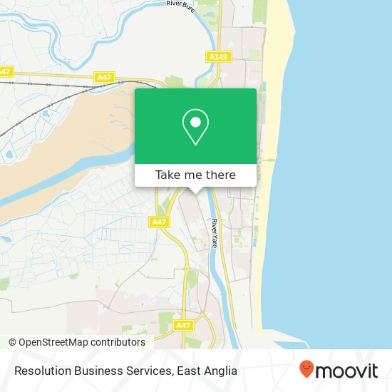 Resolution Business Services map