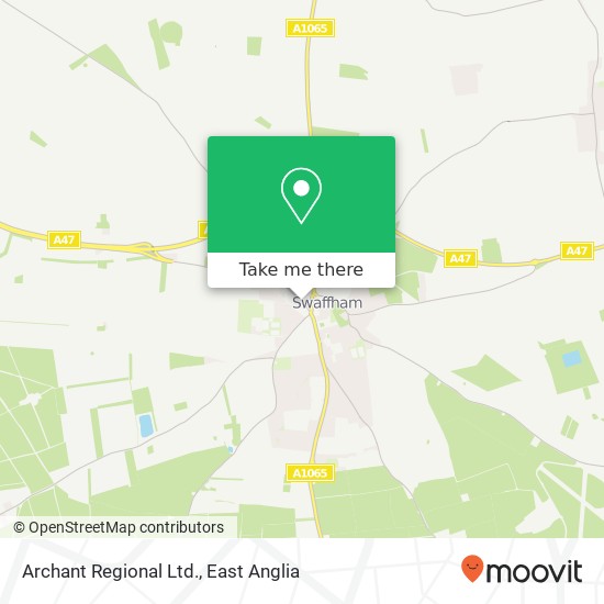 Archant Regional Ltd. map