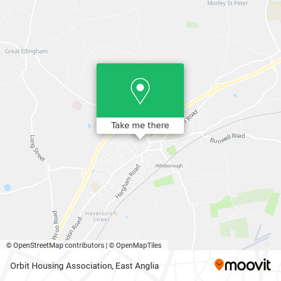 Orbit Housing Association map