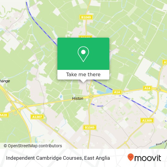 Independent Cambridge Courses map