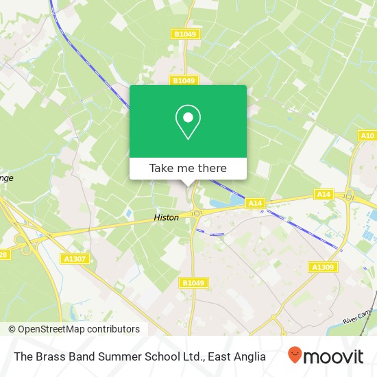 The Brass Band Summer School Ltd. map