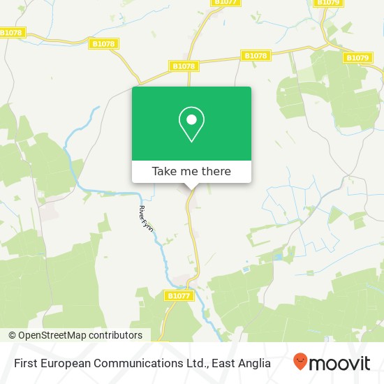 First European Communications Ltd. map