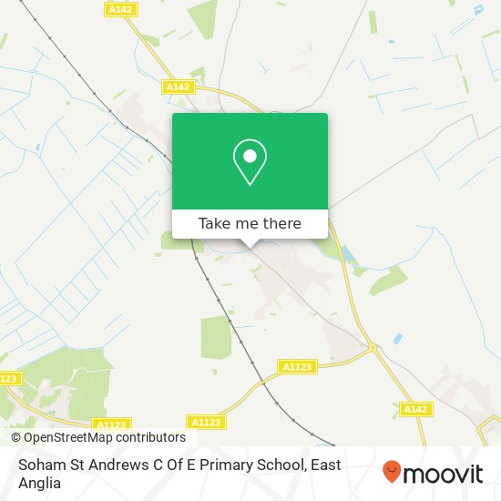 Soham St Andrews C Of E Primary School map