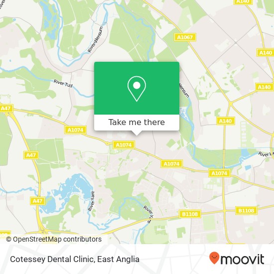 Cotessey Dental Clinic map
