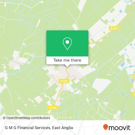 G M G Financial Services map