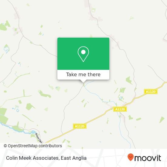 Colin Meek Associates map