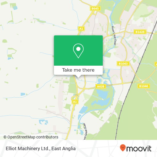 Elliot Machinery Ltd. map