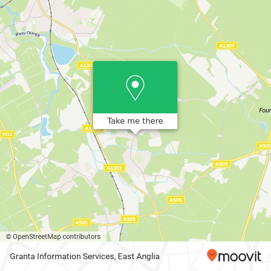 Granta Information Services map