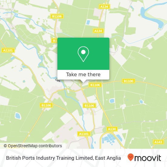 British Ports Industry Training Limited map