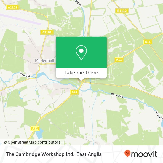 The Cambridge Workshop Ltd. map
