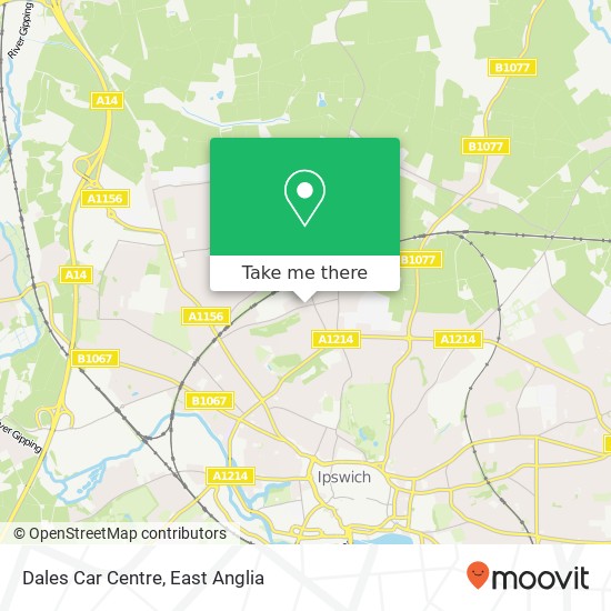 Dales Car Centre map