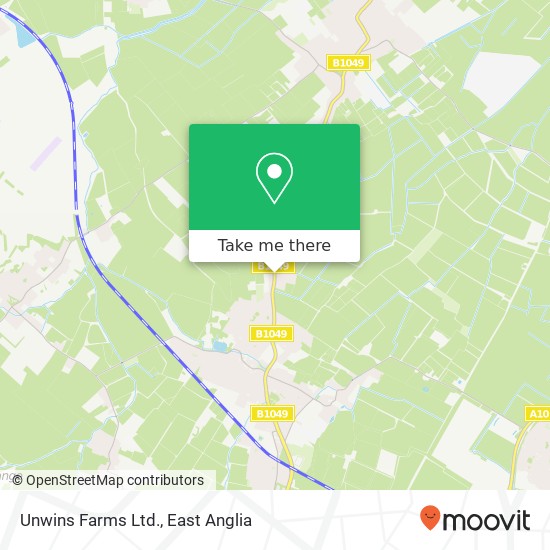 Unwins Farms Ltd. map