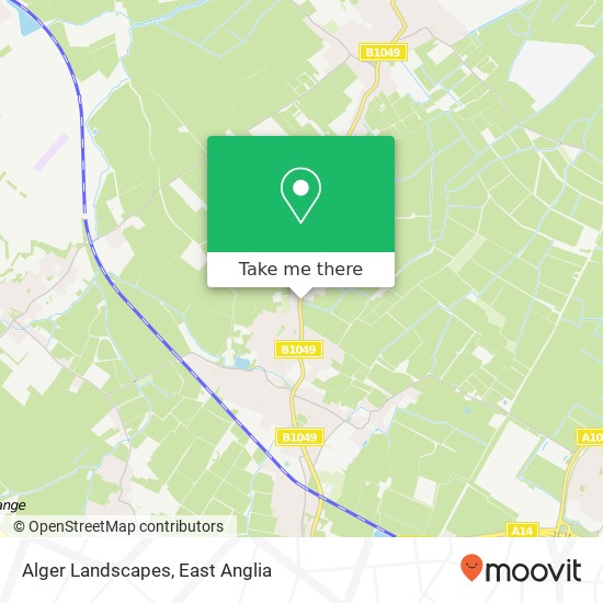 Alger Landscapes map